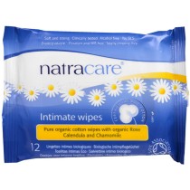 Natracare Feminine Organic Cotton Wipes