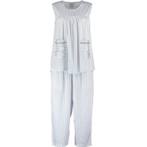 Nightire Bamboo Midi Sleepwear Set - Simple Stripe 