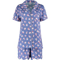 Nightire Bamboo Short Sleeve Sleepwear Set - Colourful Critters