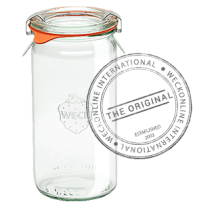 Weck Cylindrical Glass Jar