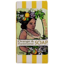 Rose en Bos Orange & Frankincense Soap Bar