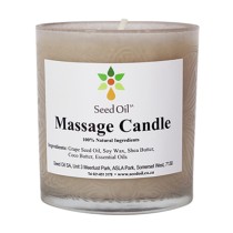 Seed Oil Massage Candle