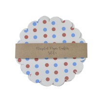  Growing Paper Recycled Paper Coasters - Scalloped