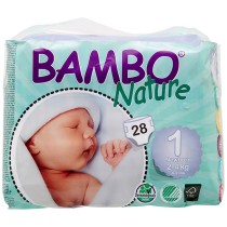 Bambo Nature Newborn Disposables (2-4kg)