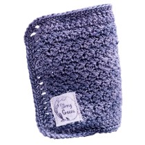 String Greens Face Cloth Bamboo - Anvil