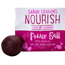Sarah Graham Nourish Power Ball - Cranberry & Cacao