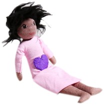 Soulplay Small Soulplay Girl in Pink - Brown