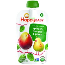Happy Baby S2 Spinach, Pear & Mango 113g