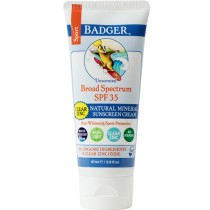 Badger SPF 35 Clear Zinc Sunscreen Cream