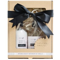 Naturals Beauty Vanilla Bathroom Set