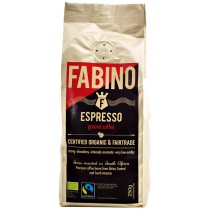 Fabino Organic Fairtrade Ground Coffee - Espresso