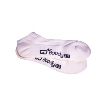 Boody Bamboo Ecowear Women's Sporty Ankle Socks  - White 