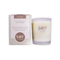 Soylites Frosted Aromatherapy Candle - Decadence, 220ml