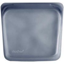 Stasher Reusable Silicone Sandwich Bag - Slate